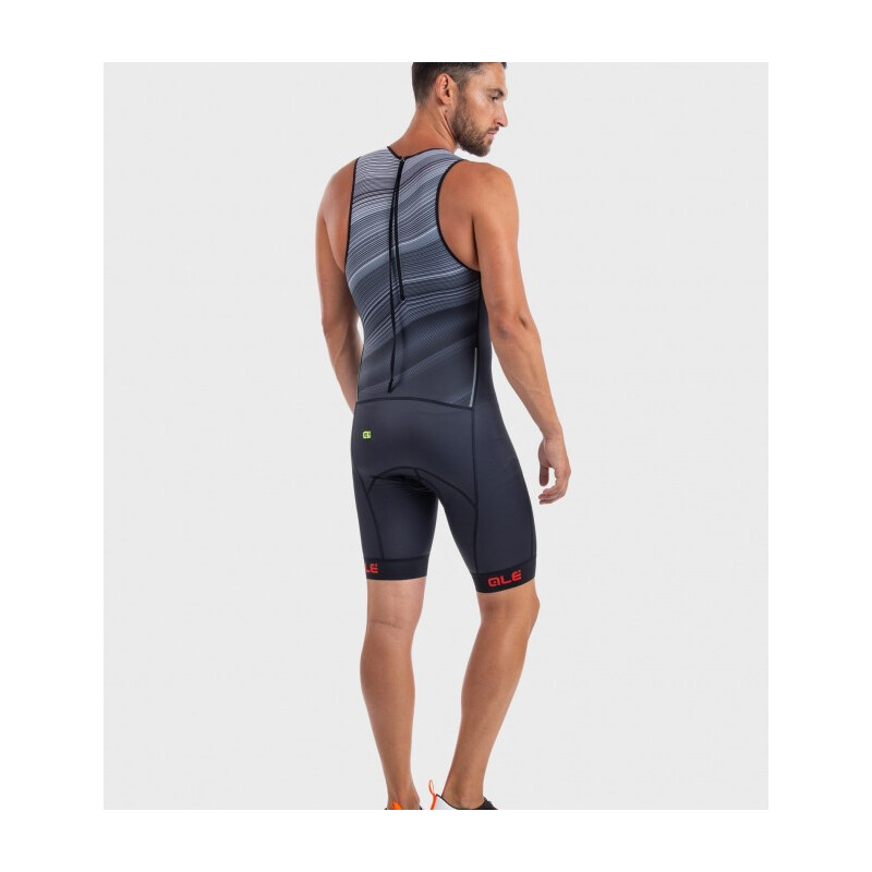 ALE' Body triathlon ALE' Kaula Olympic Tri senza maniche bianco