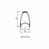 VISION Coppia ruote in alluminio VISION TEAM 35 COMP SL RIM