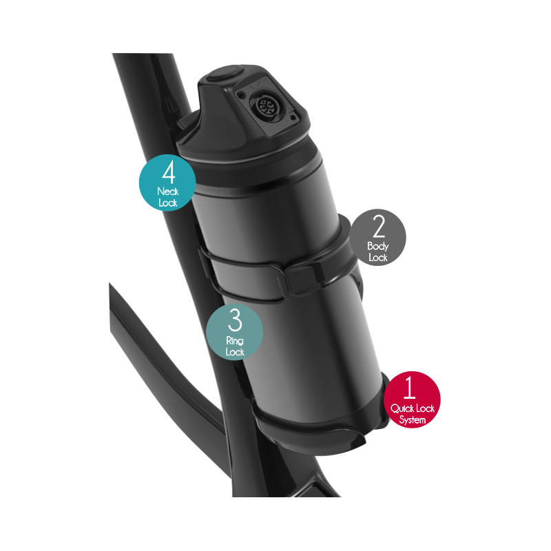 Batteria EBIKEMOTION MAHLE X35 X35+ range extender powerpack 208 Wh