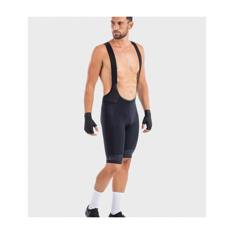 ALE' Pantaloncini ciclismo ALE' GRAPHICS PRR GREEN ROAD antracite
