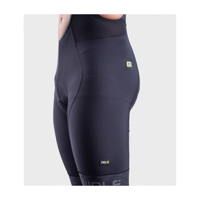 ALE' Pantaloncini ciclismo ALE' GRAPHICS PRR GREEN ROAD antracite