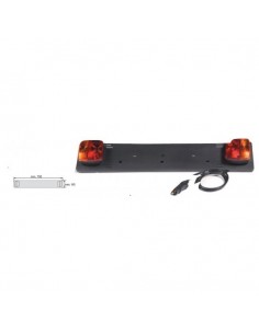 BA12069 - PERUZZO PORTABICI ART 394 RIPETITORE LUCI TARGA 2