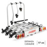 Fabbri Portabici gancio traino FABBRI Tech-pro Bike 3 bici