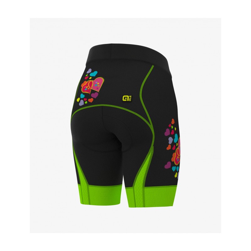 Pantaloncini ciclismo donna senza bretelle ALE' GRAPHICS FOREVER 2019