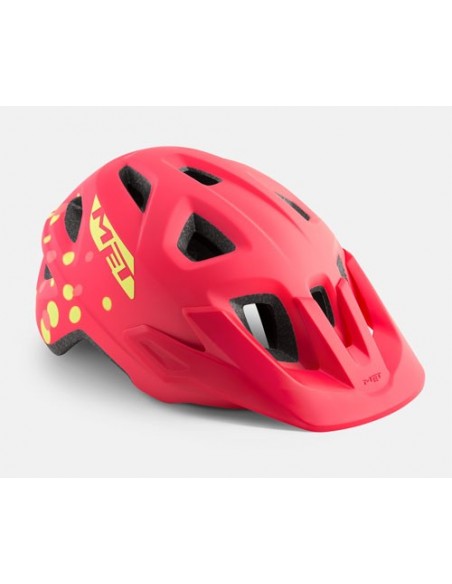 Casco bici bambino MET Crackerjack con luce di sicurezza a LED 2019