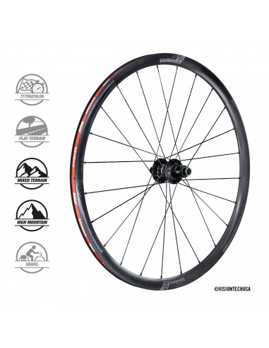 Coppia ruote in carbonio VISION TC30 DB CL disc