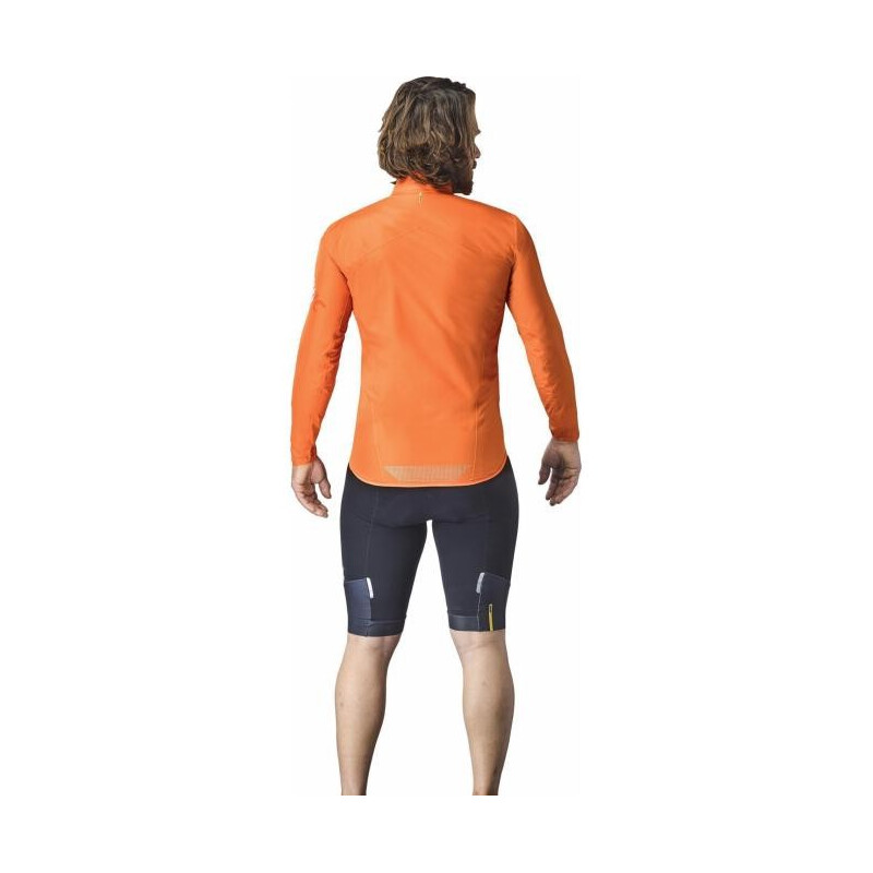 MAVIC Guscio antipioggia antivento Mavic Cosmic H2O Jacket arancione Uomo