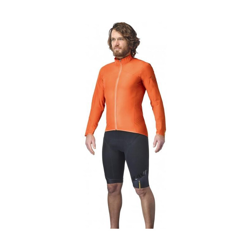 MAVIC Guscio antipioggia antivento Mavic Cosmic H2O Jacket arancione Uomo