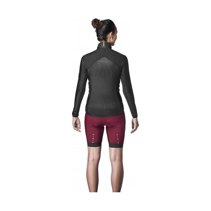 MAVIC Guscio ciclismo antipioggia antivento Mavic Sirocco Jacket nero Donna