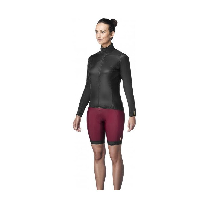 MAVIC Guscio ciclismo antipioggia antivento Mavic Sirocco Jacket nero Donna