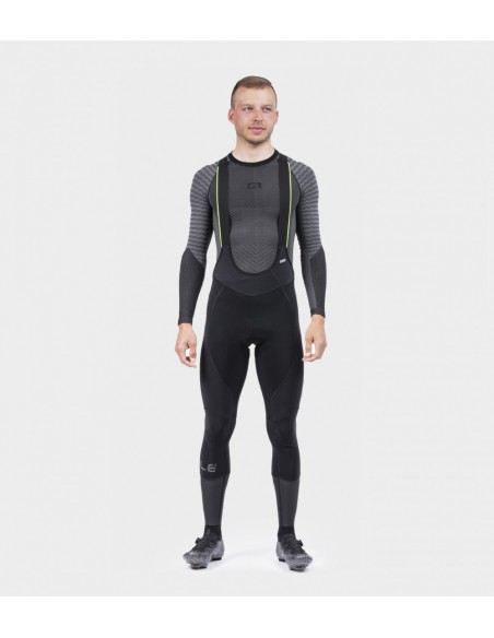 Calzamaglia invernale ciclismo ALE' R-EV1 CLIMA WARM nero