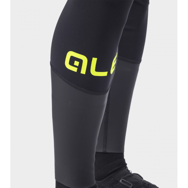 ALE' Calzamaglia invernale ciclismo ALE' R-EV1 CLIMA WARM giallo fluo