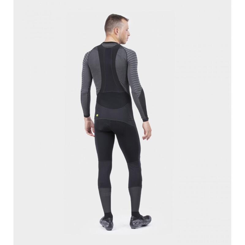 ALE' Calzamaglia invernale ciclismo ALE' R-EV1 CLIMA WARM giallo fluo