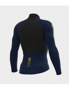 Maglia invernale ciclismo ALE' R-EV1 WARM RACE 2.0 blu 2022 2