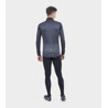 ALE' Giubbino invernale ciclismo ALE' SOLID CROSS nero-grigio