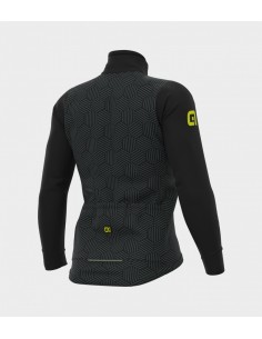 Giubbino invernale ciclismo ALE' SOLID CROSS nero-grigio 2022 2