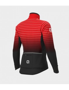 Giubbino invernale ciclismo ALE' PR-S BULLET nero-rosso 2022 2