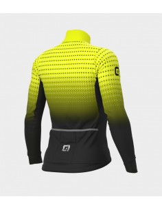 Maglia invernale ciclismo ALE' PR-S BULLET giallo fluo-nero 2022 2