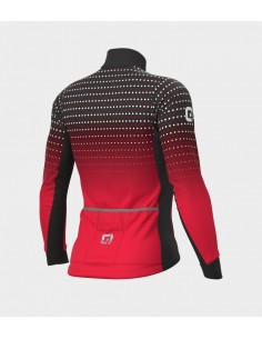 Maglia invernale ciclismo ALE' PR-S BULLET nero-rosso 2022 2