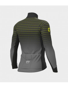 Maglia invernale ciclismo ALE' PR-S BULLET nero-grigio 2022 2