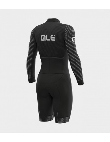 Body invernale ciclismo ALE' PR-S FUGA nero-bianco