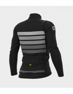 Maglia invernale ciclismo ALE' PR-R SOMBRA WOOL THERMO nero-grigio 2022 2