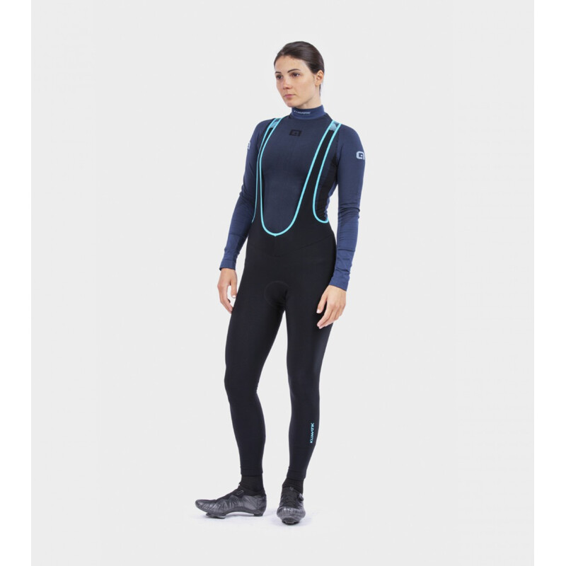 ALE' Calzamaglia invernale donna con bretelle ALE' KLIMATIK K-ATMO 2.0 nero