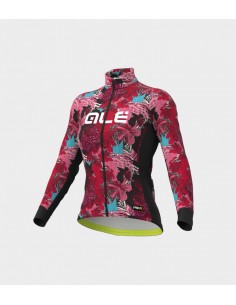 Maglia invernale donna ALE' PR-R AMAZZONIA nero-fragola 2022