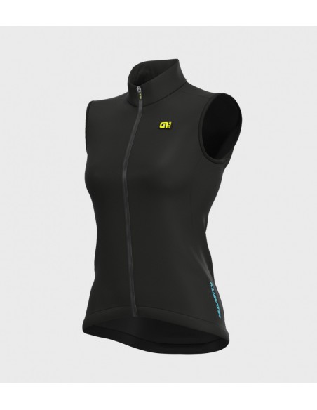 Gilet antipioggia donna ALE' KLIMATIK guscio RACING nero 2022