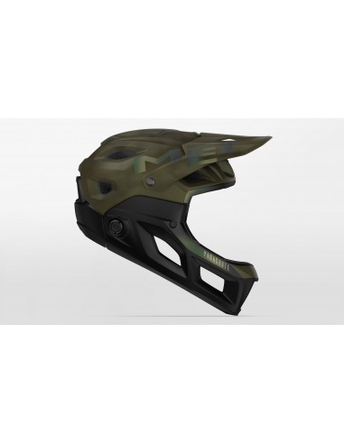 Casco integrale con mentoniera removibile MET Parachute MCR Mips 2022
