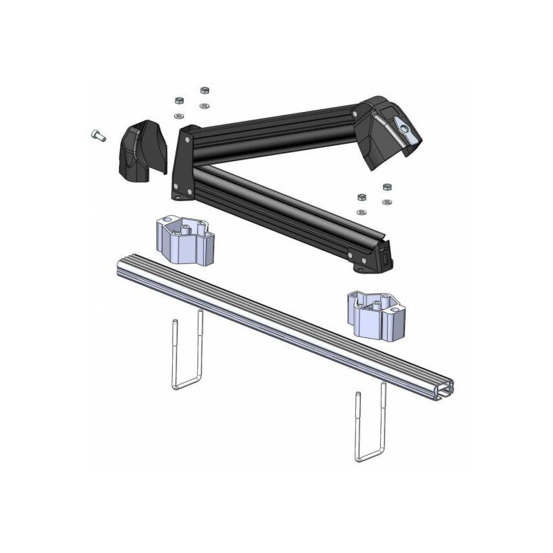 Fabbri Accessorio per portasci Fabbri ALUSKI - SUPPORT / RIALZO