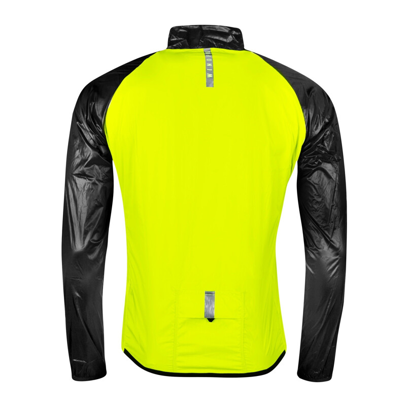 Force Giacca invernale ciclismo antivento FORCE WINDPRO fluo
