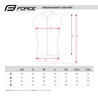 Force Gilet ciclismo antivento FORCE VEST VISION fluo