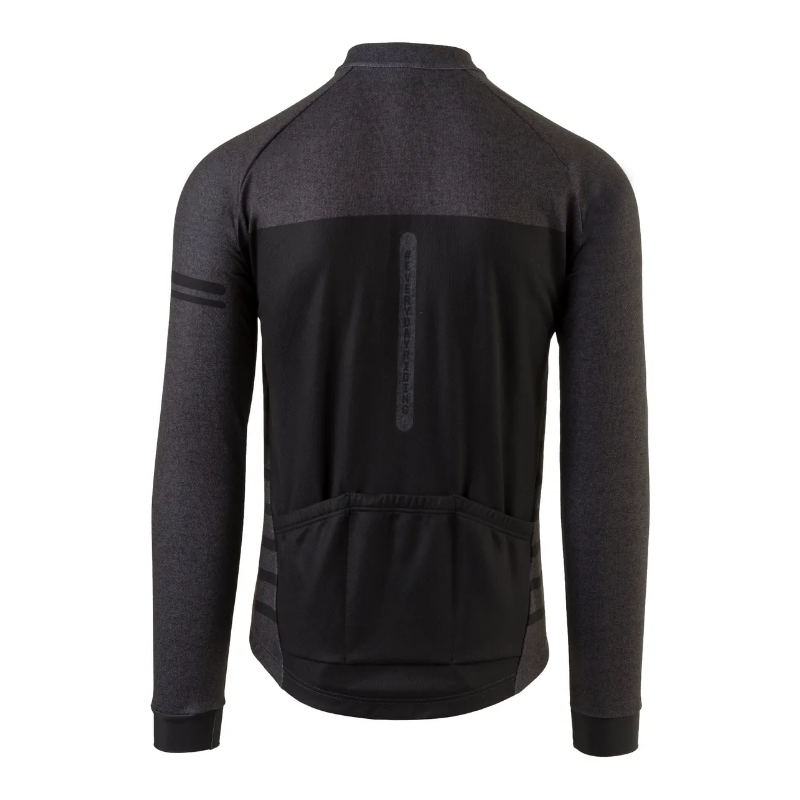 AGU Maglia ciclismo AGU MELANGE ESSENTIAL manica lunga grigia