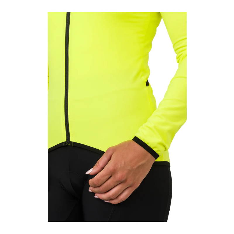 AGU Maglia donna AGU THERMO ESSENTIAL invernale gialla fluo