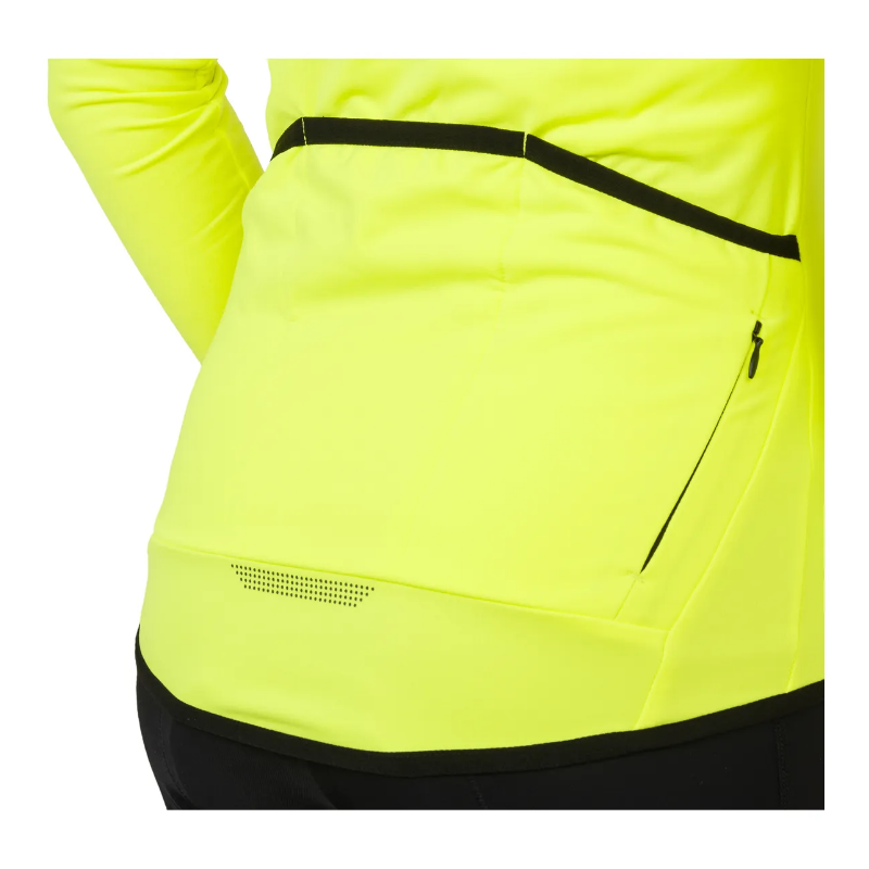 AGU Maglia donna AGU THERMO ESSENTIAL invernale gialla fluo