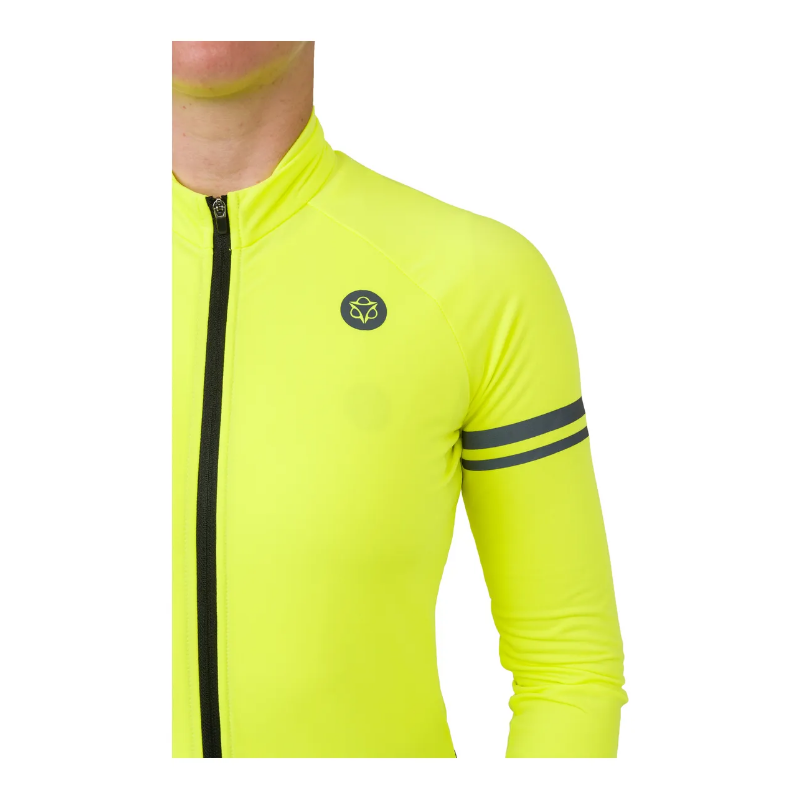AGU Maglia donna AGU THERMO ESSENTIAL invernale gialla fluo