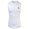 AGU Maglia intimo AGU senza maniche bianca unisex