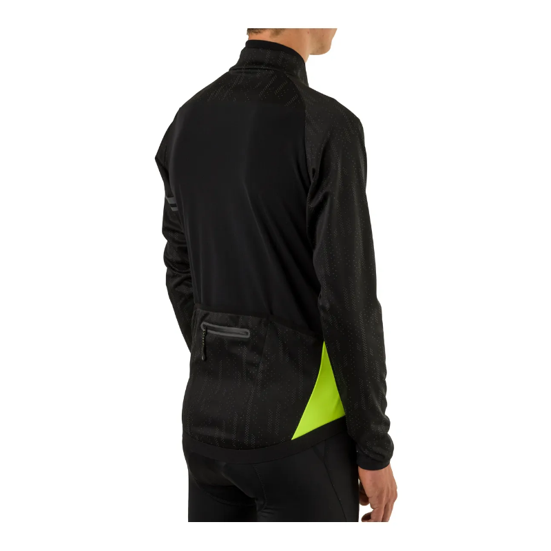 Giacca Da Ciclismo Uomo Hi-Viz Antipioggia 100% Impermeabile - BBI Verde Fluorescente - Foto 3