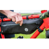 AGU Borsa orizzontale al telaio bikepacking  AGU  VENTURE 4 litri nera MEDIUM