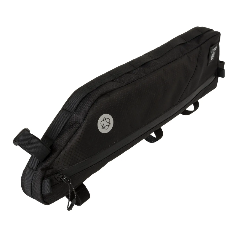 AGU Borsa orizzontale al telaio bikepacking AGU VENTURE 3 litri nero SMALL