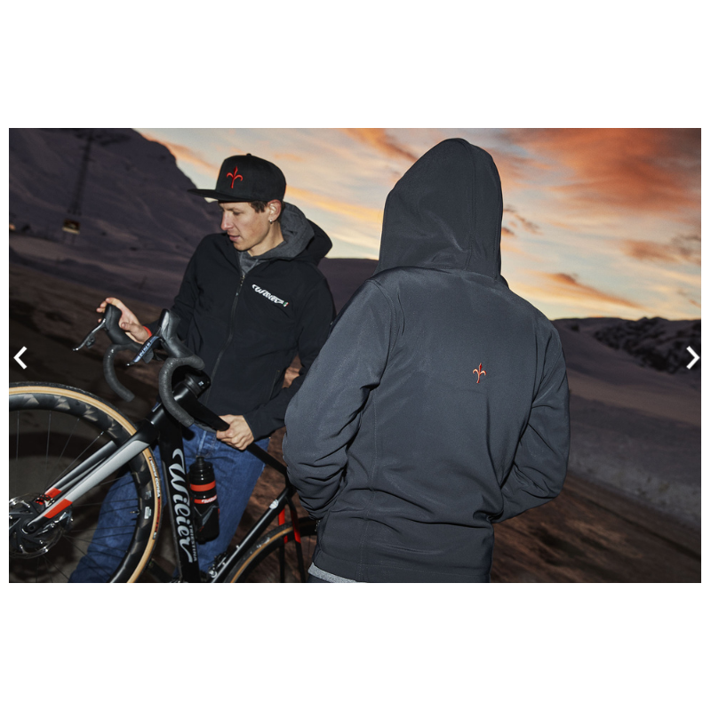 WILIER Giacca softshell WILIER con tessuto antivento traspirante