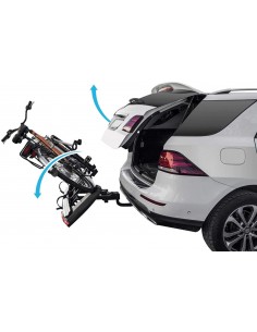 Portabici da gancio traino MENABO' Antares PLUS 3 bici richiudibile 2