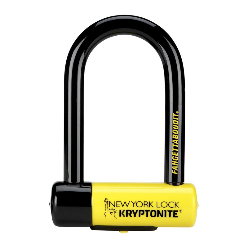 Kryptonite U-Lock KRYPTONITE New York Fahgettaboudit Mini Double Deadbolt