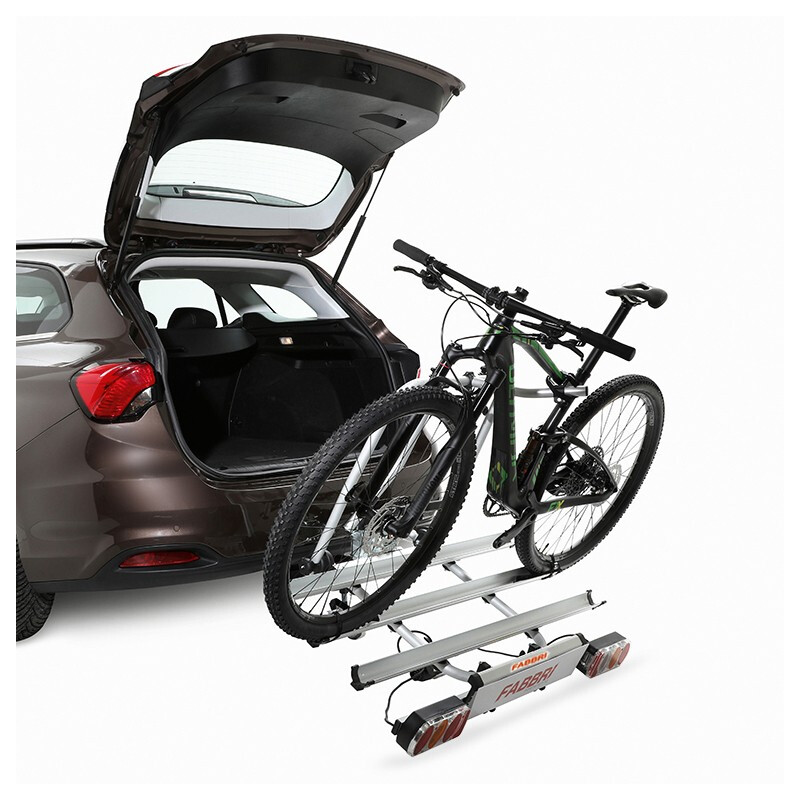 Fabbri Portabici gancio traino FABBRI BICI EXCLUSIVE DELUXE 2 bici ebike