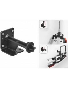 Supporto da parete per portabici da gancio traino 2