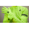 AGU Guanti invernali ciclismo AGU stretch neoprene elastico giallo fluo