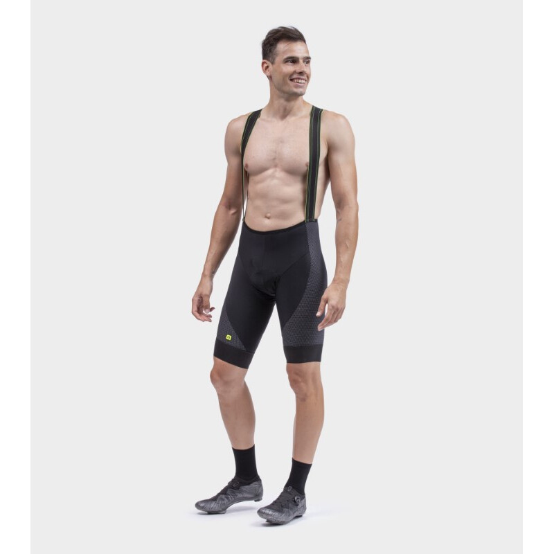 ALE' Pantaloncini ciclismo ALE' R-EV1  PRO RACE STRONG nero 2026