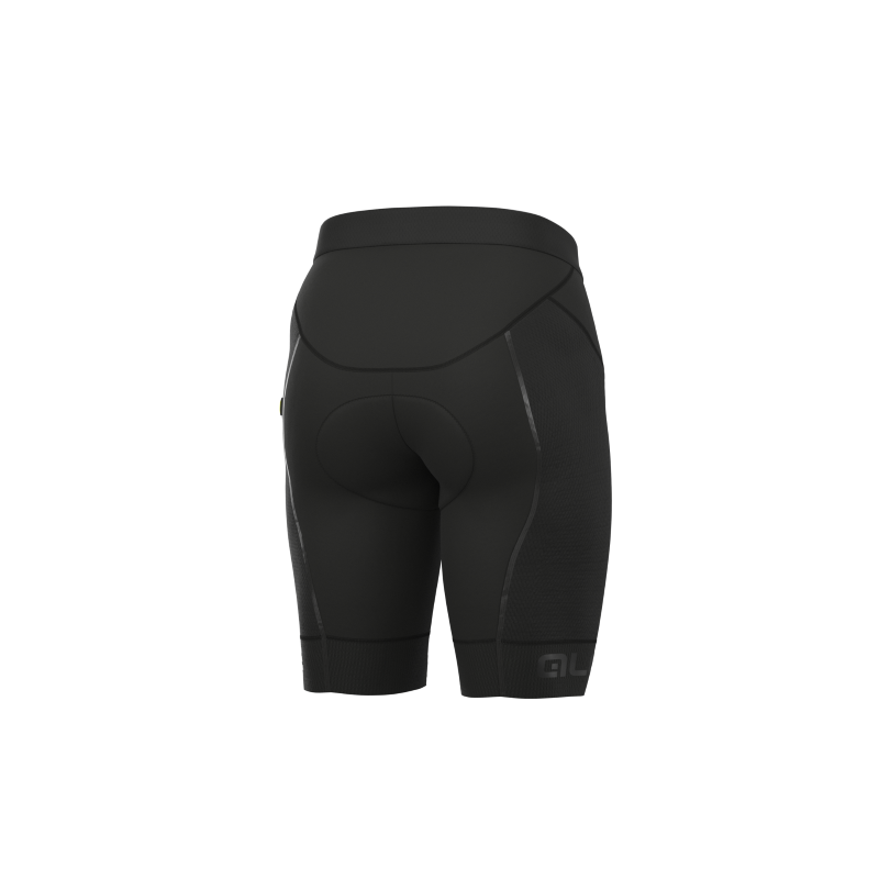 ALE' Pantaloncini ciclismo senza bretelle ALE' R-EV1  AGONISTA PLUS nero