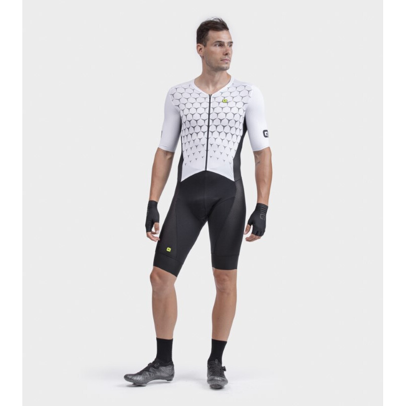 ALE' Body ciclismo ALE' R-EV1  HIVE bianco